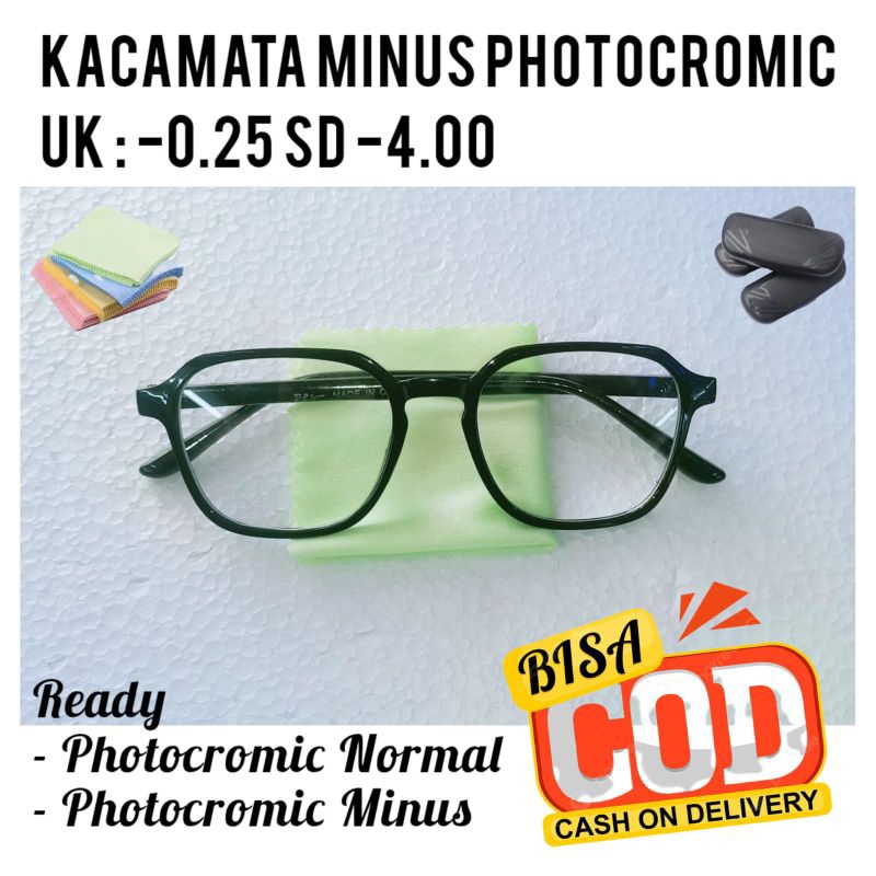Paket Kacamata Minus  -0.50 SD -4.00 Kacamata Minus Pria dan Wanita