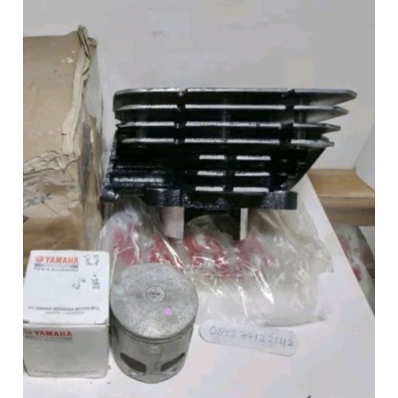 BLOK MESIN BLOCK SILINDER YP1 RXKING RX KING ORI ASLI ORIGINAL YAMAHA NOS STOK LAMA