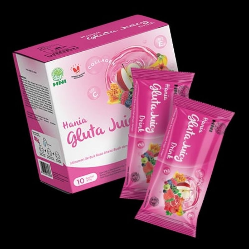 HANIA GLUTA JUICY DRINK MINUMAN KOLAGEN HNI HPAI