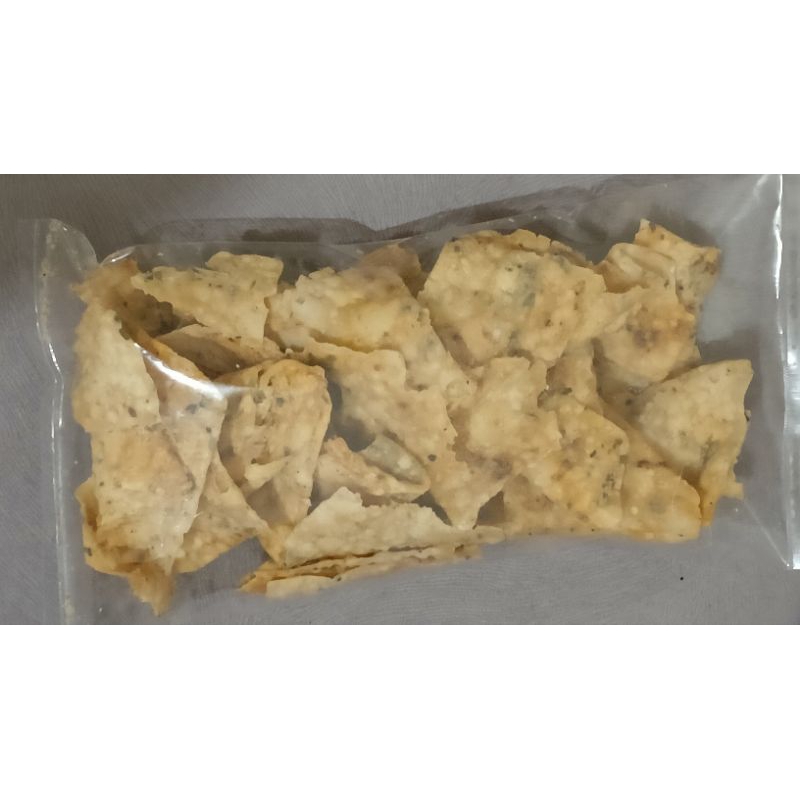 

Pangsit pedas daun jeruk
