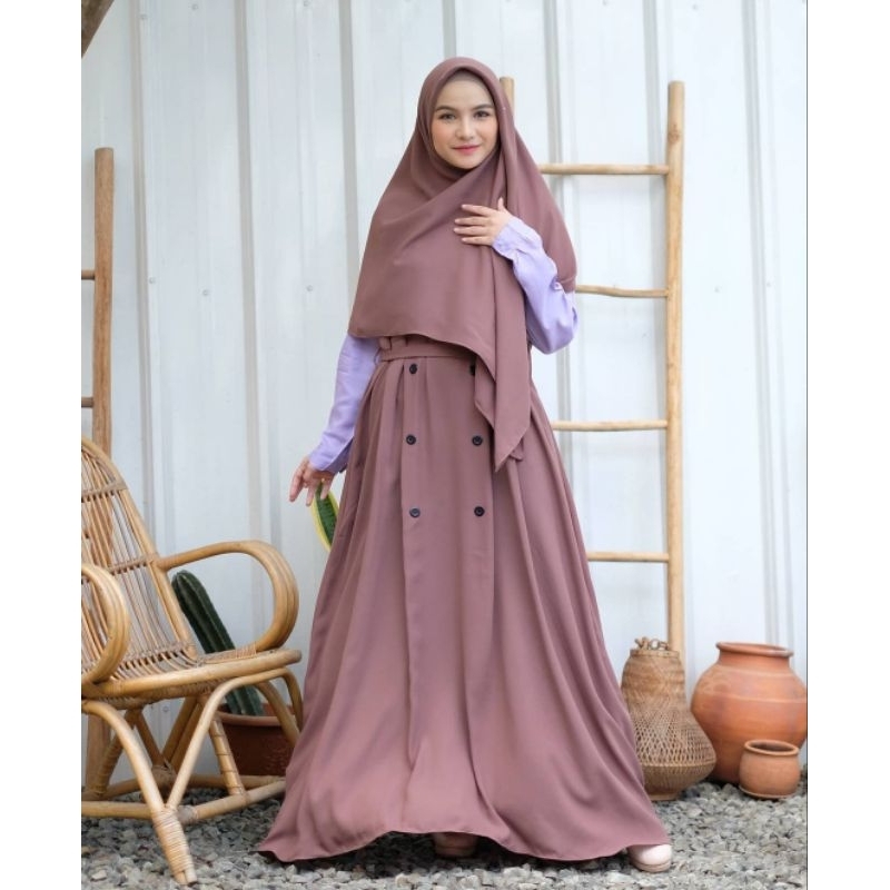 Gamis YM Project - Lubna dress (second) gamis murah / gamis remaja