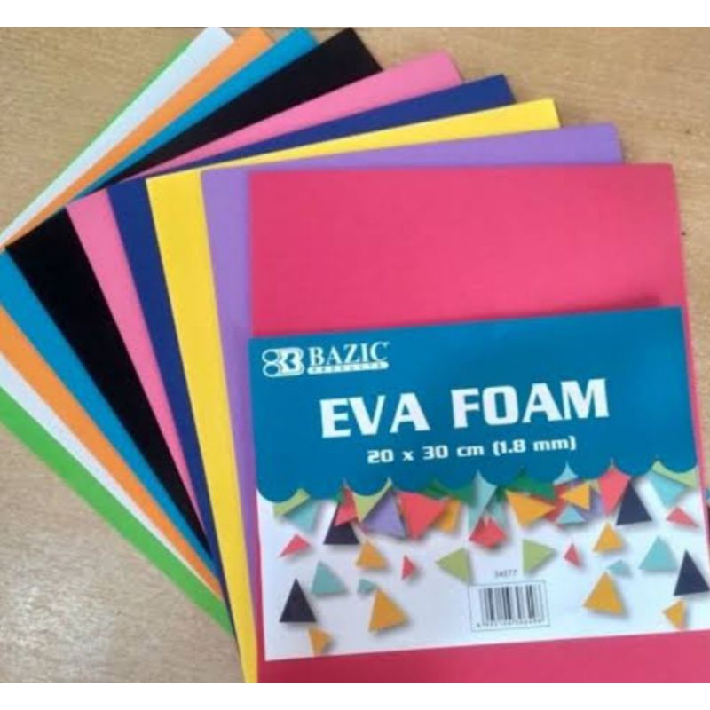 

(1pack )eva foam bazic 20x30cm isi 10 pcs
