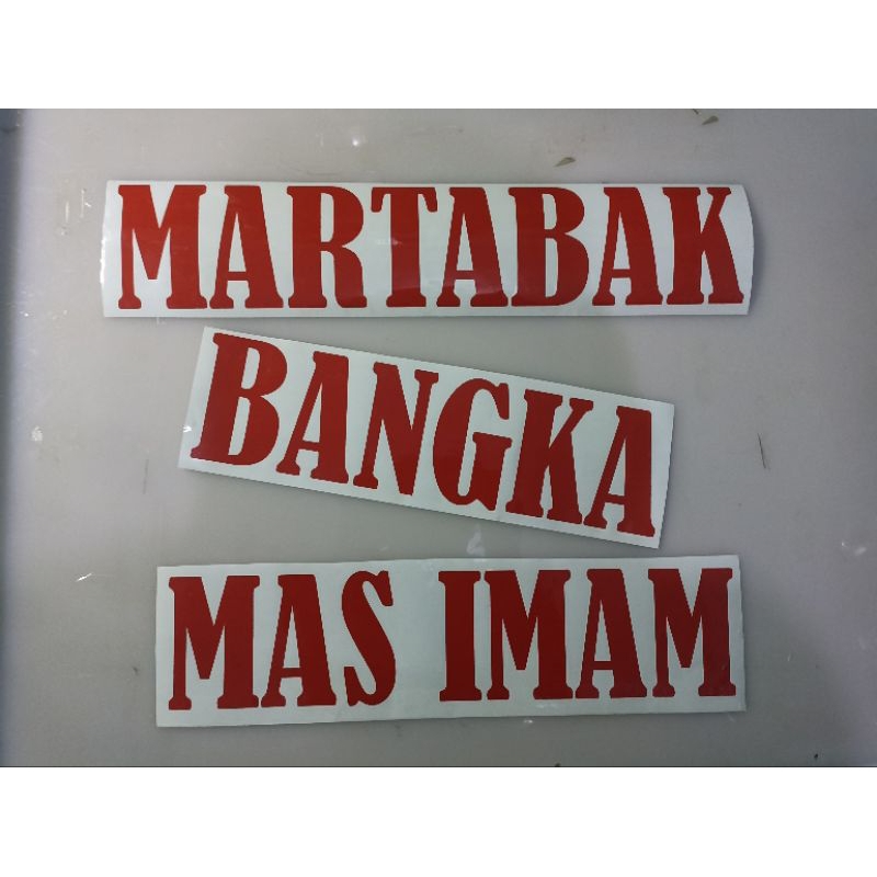 STIKER CUTTING NASI GORENG KACA ETALASE GEROBAK SOMAY BAKSO PINTU KACA KAFE WARKOP CUSTOM DLL