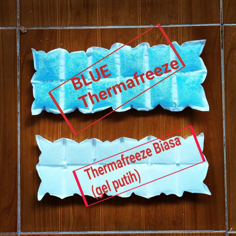 Tipe Blue Thermafreeze ice pack gel lembaran dapat 12 gel pack