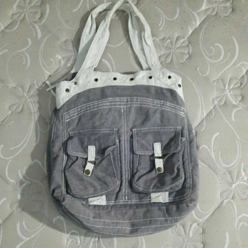 TBJ JEANS HOBO/TOTE_JEANS_ABU