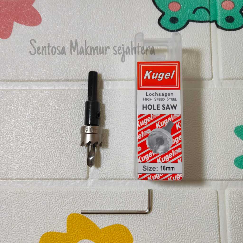 Hole Saw 16mm Holesaw HSS Besi 16 mm Mata Bor Besi 16mm