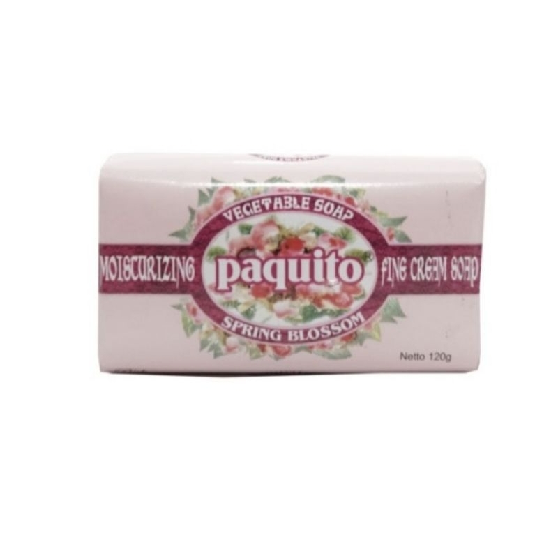 PAQUITO SOAP VEGETABLE SPRING BLOSSOM 120GR