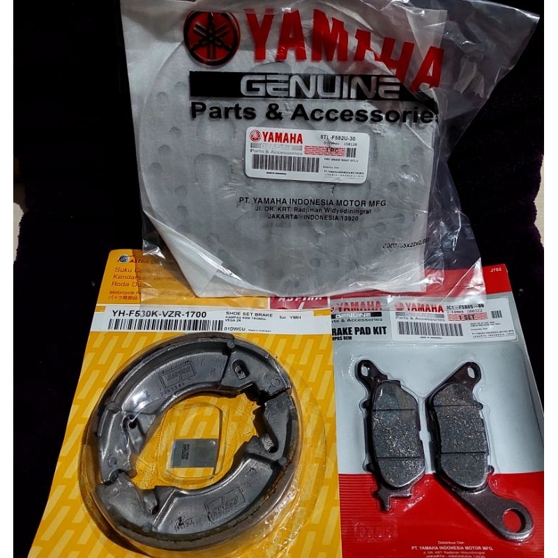 Piringan Cakram Depan Mio Karbu sporty Mio Smaile Mio Karbu Kampas Rem Depan Mio Karbu Mio Sporty