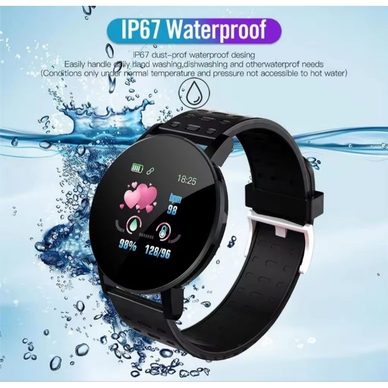 Aolon 119 Plus Smart Watch pria Men and women