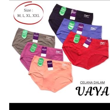 CELANA DALAM /CD WANITA MERK VAYA WARNA RANDOM