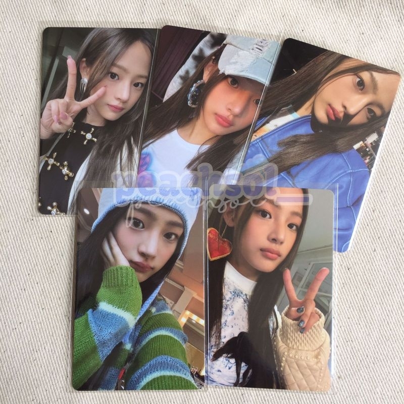 NewJeans “OMG” Message Card Minji Ver Photocard Sharing