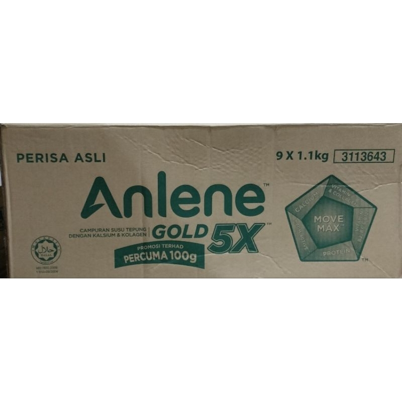 

ANLENE GOLD 5X 1.1KG
