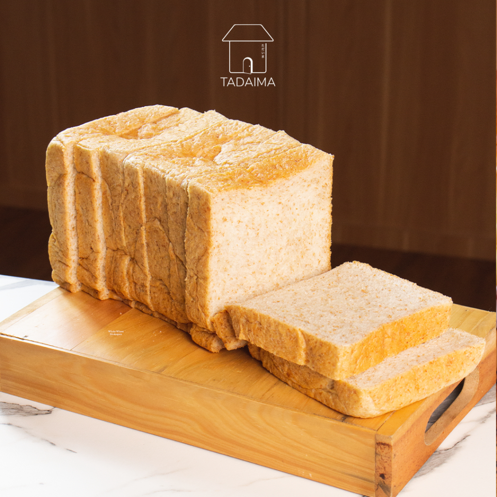 

Premium Japanese Whole Wheat Shokupan / Roti Gandum