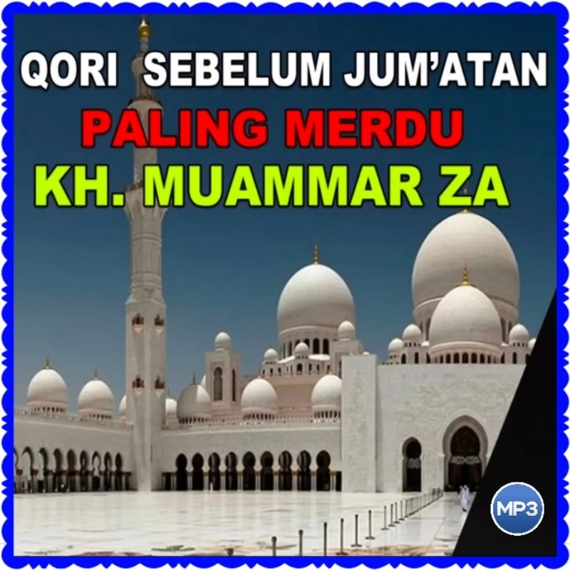KASET CD MP3 MUROTTAL SEBELUM SHOLAT JUMATAN QORI H MUAMMAR ZA-MUROTTAL ALQURAN MP3-KASET MUROTTAL-K