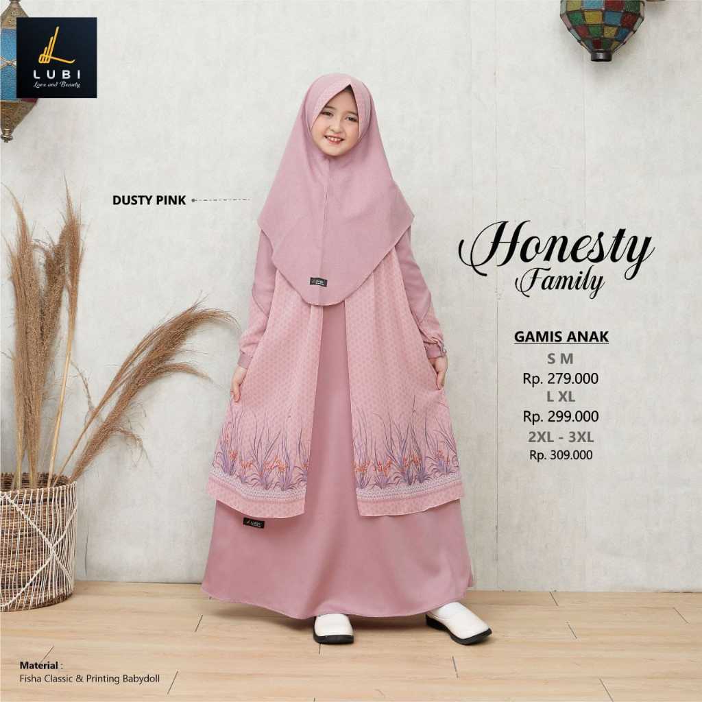 GAMIS ANAK HONESTY LUBI / GAMIS ANAK LUBI TERBARU