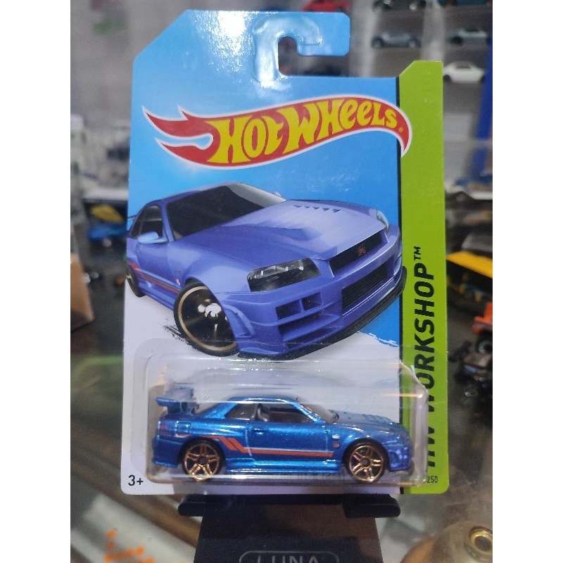 Hotwheels Nissan Skyline GT-R R34