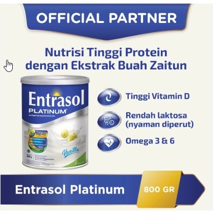 

Entrasol Platinum Vanilla 800gr