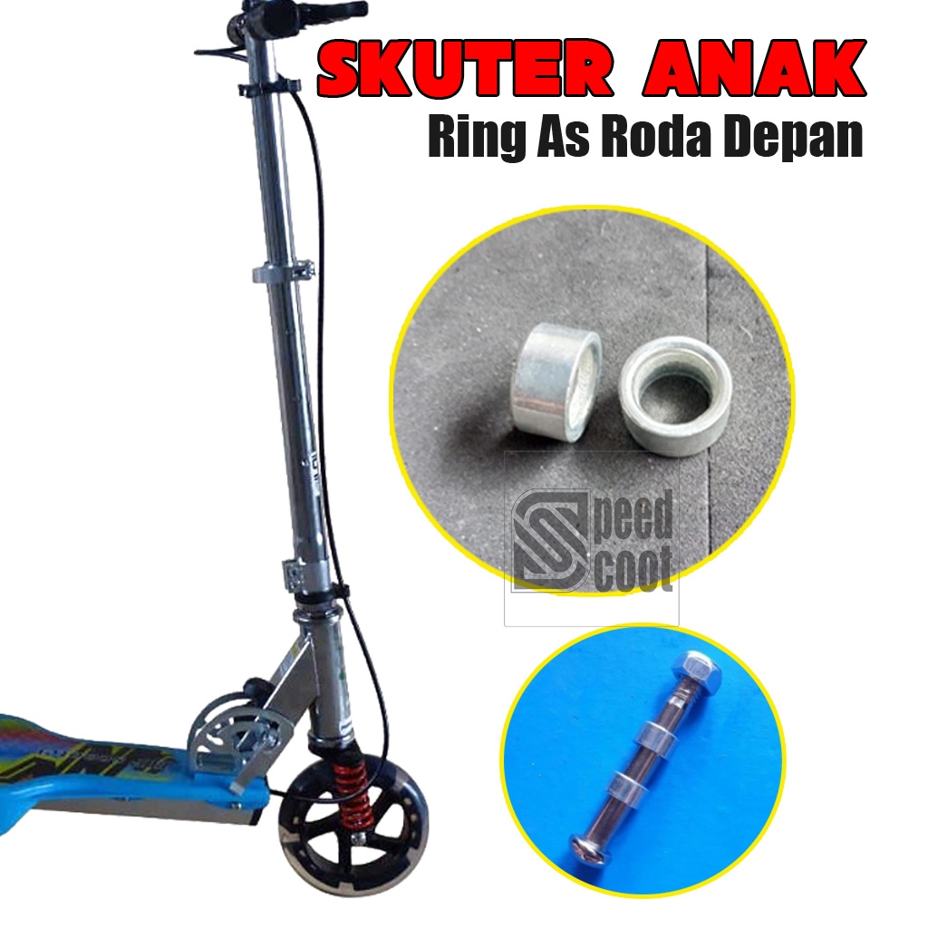 Ring As Roda Depan Skuter Anak Otoped Pedal Injak Roda 3 HP RMB Scooter