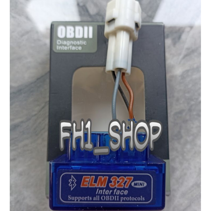 Alat scanner Riset eccu injeksi motor Yamaha (support OBD2)