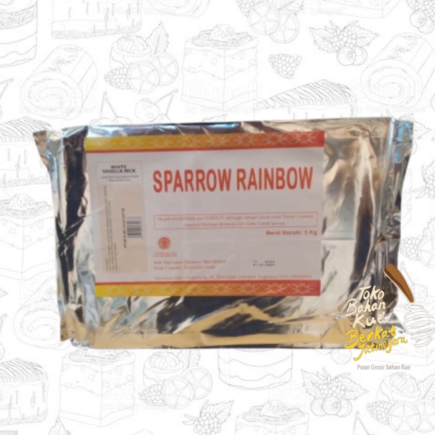 

COD✅ TERMURAH✅ MERCOLADE SPARROW WHITE / COKLAT VANILA MILK 5 KG