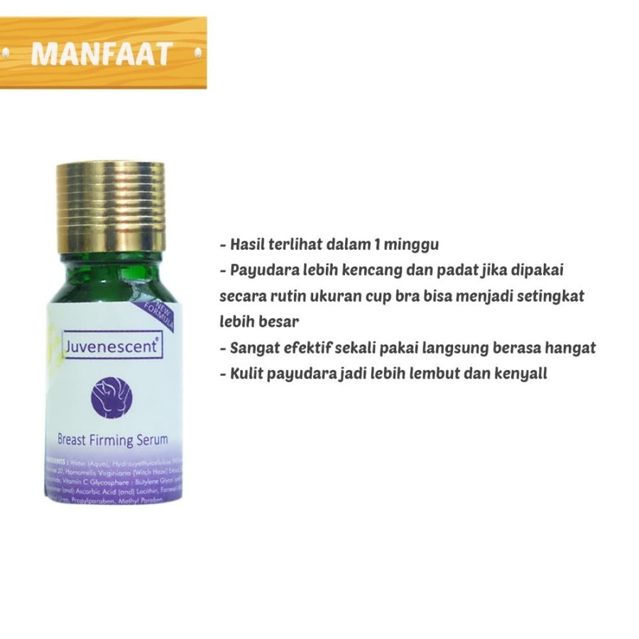 Serum Pembesar Pengencang Payudara Serum Juve Perawatan Payudara Bpom