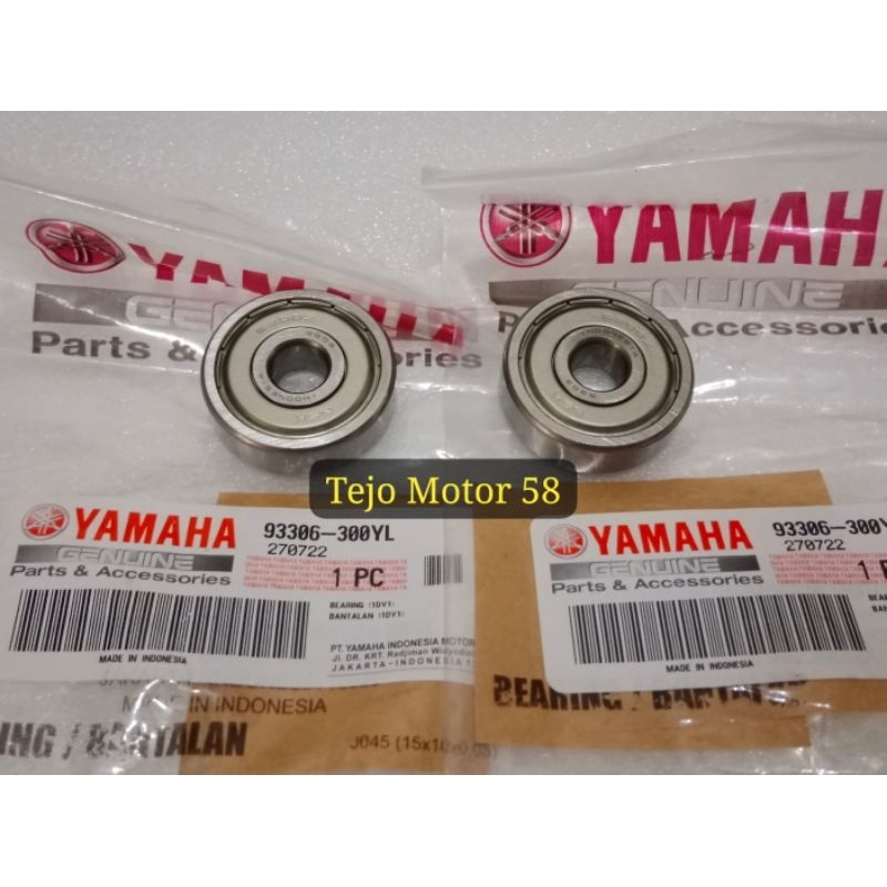 BEARING BERING LAHER 6300 RODA DEPAN MIO J M3 S Z SOUL GT FINO FI XRIDE 115 ASLI ORIGINAL YAMAHA