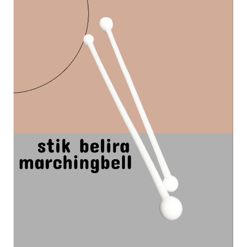 Stik bellyra belira belera / stik marchingbel sepasang