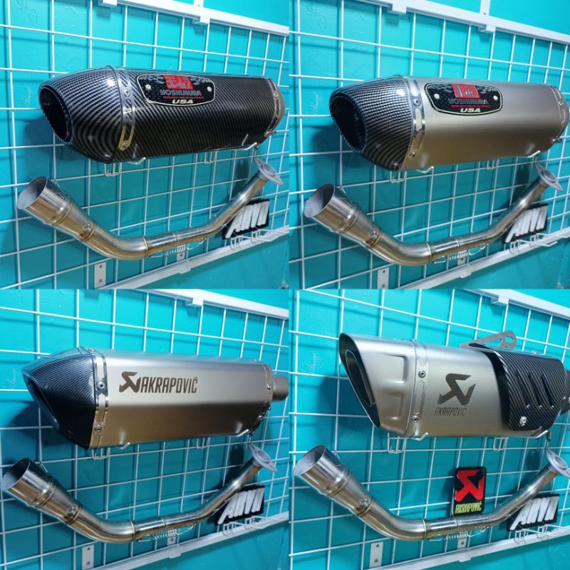 FULLSYSTEM AKRAPOVIC EVOLUTION LINE FOR NMAX/AEROX/LEXI/ADV/PCX/VARIO