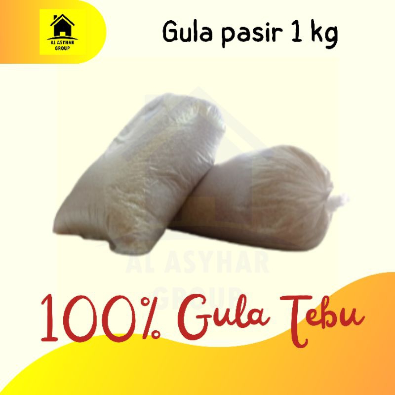 

GULA PASIR NUSAKITA 100% TEBU ASLI 1 KG TREP