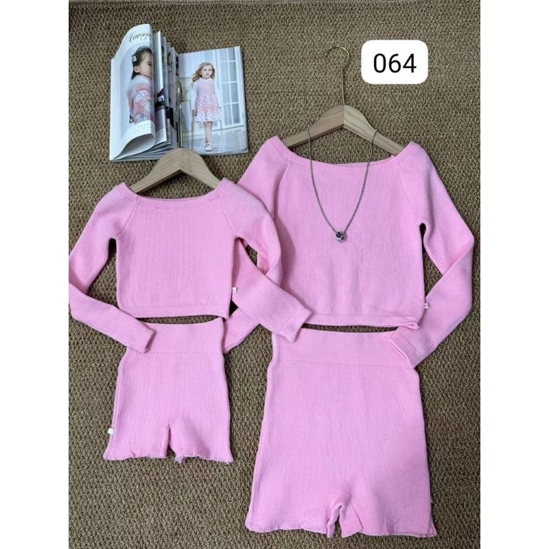 setelan knit import / setelan anak premium knit rajut