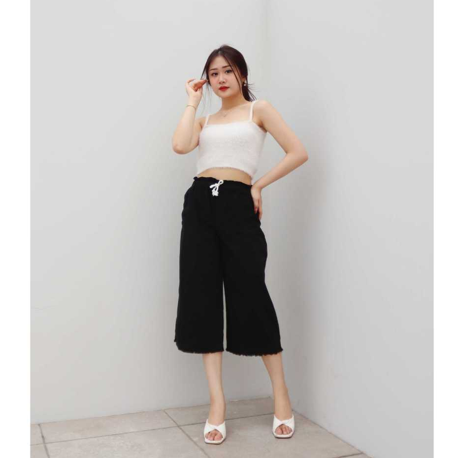 Celana Kulot 7/8 Wanita