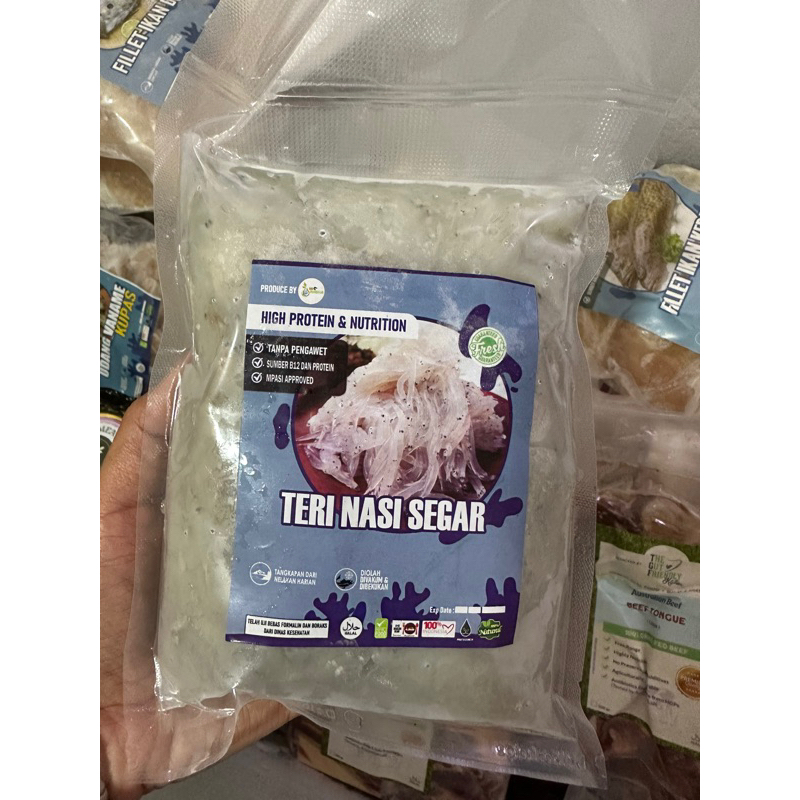 

Pure Organic Teri Nasi 250 gr dan 500 gr