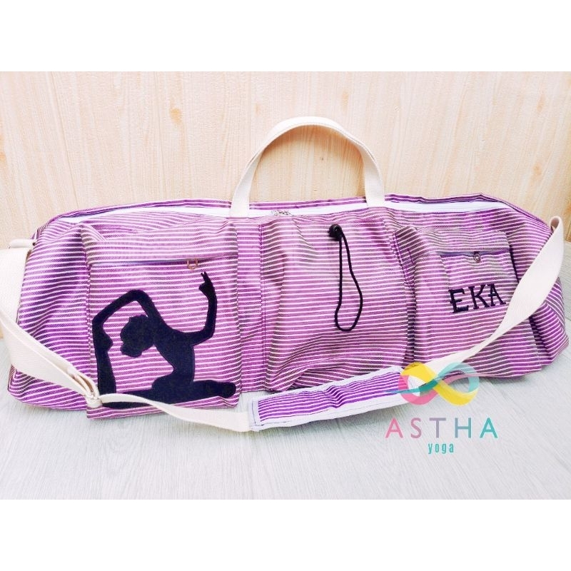 PRE ORDER Tas Yoga / Tas Matras Yoga Kantong 3 Bahan anti air