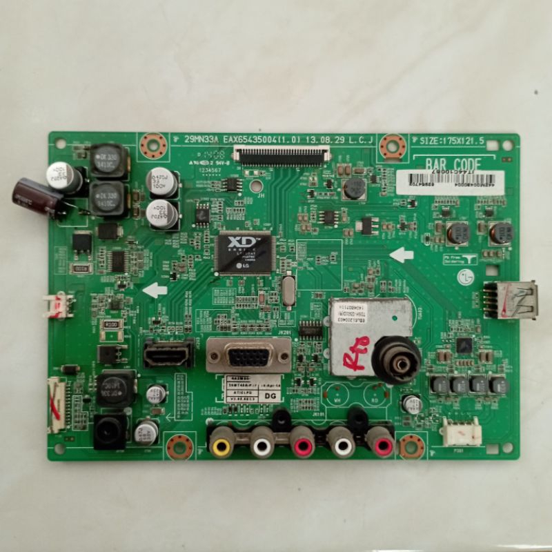 MB MOBO MAINBOARD MODULE MESIN TV LG 29MT45A/29MT47AC