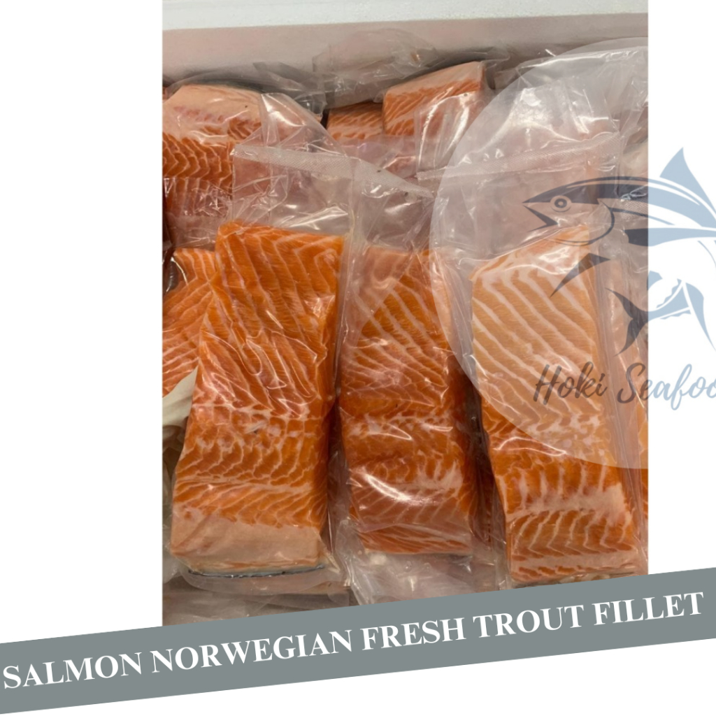 

Norwegian Fresh Trout Salmon Fillet 250gram - Frozen Premium Grade