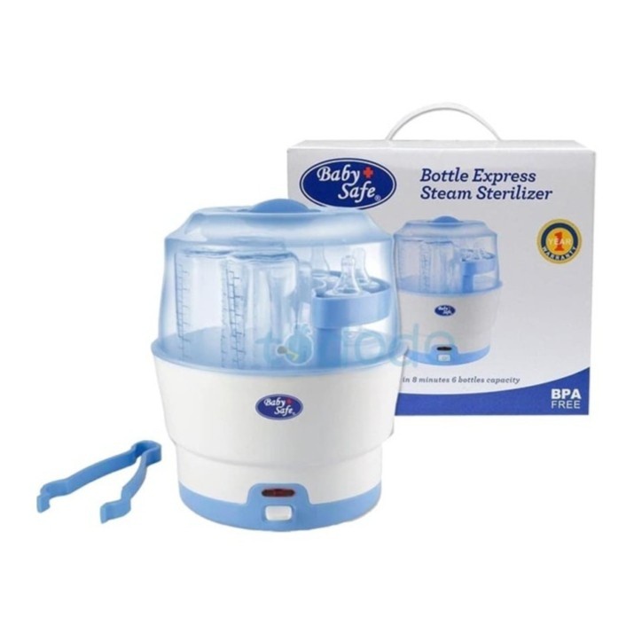 Baby Safe Sterilizer Alat Steril 6 Botol Susu LB317 |Steril Botol Susu