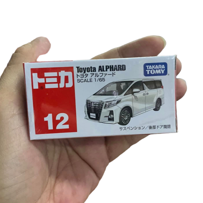 Toyota Alphard Putih Tomica 12