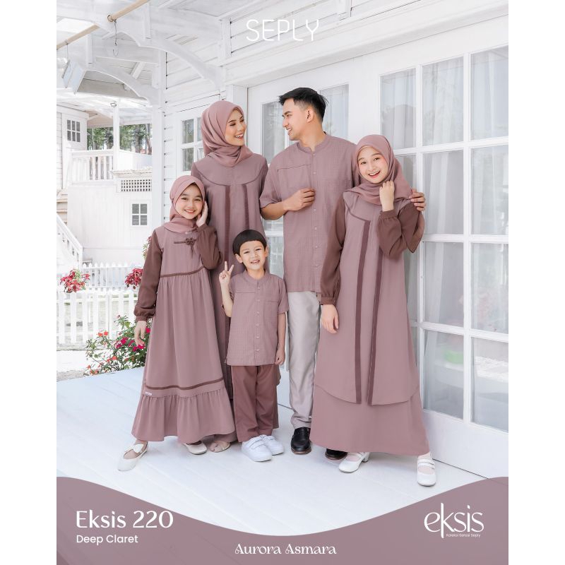sarimbit eksis 220 deep claret dari seply