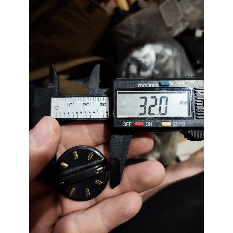 knob tutup atas spool reel ryobi 5000 6000 8000 hanya knob untuk spool