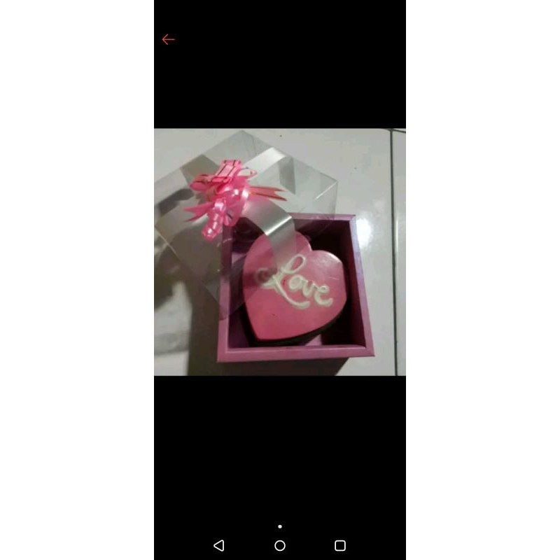 

box love - box coklat love box - tutup mika bawah jasmine