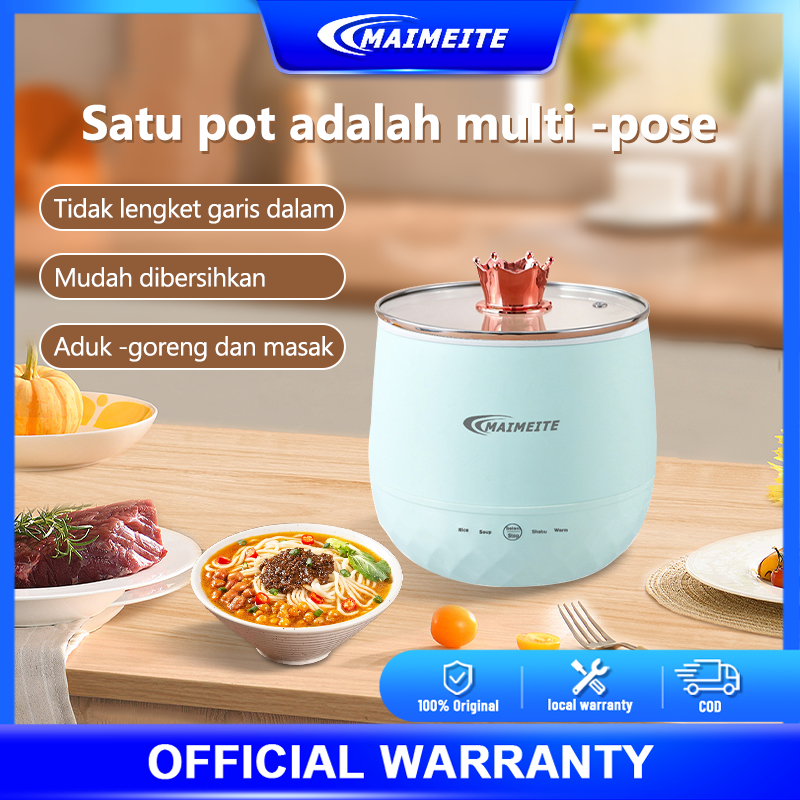 MAIMEITE Magic com Mini Rice Cooker Mini/ Panci Listrik / Touch control / Electric Cooker Travel Por