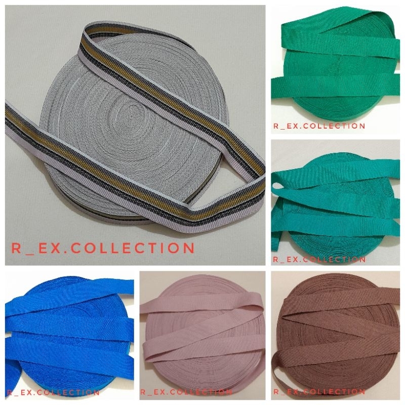 

pita katun full 2,5cm & 2cm isi 30 meter per roll