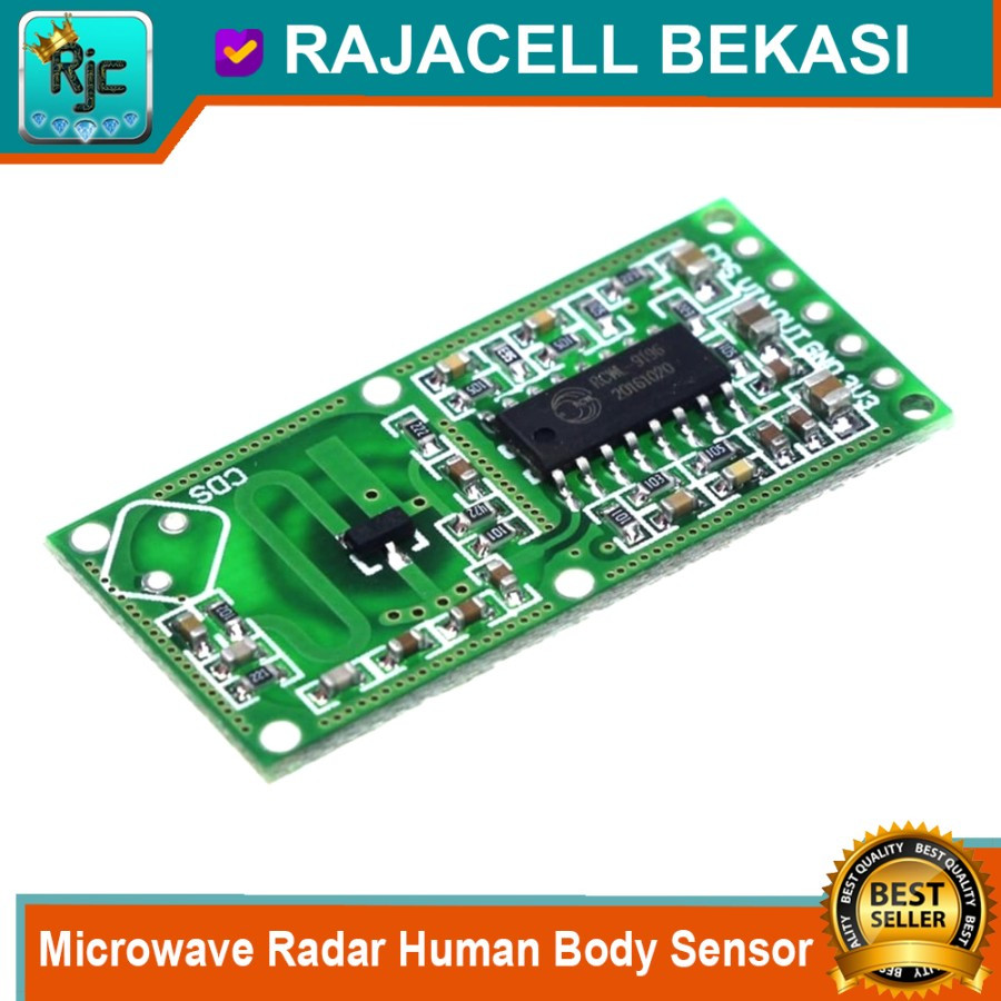 HB100 Microwave Doppler Radar Module Motion PIR Sensor Gerakan Orang