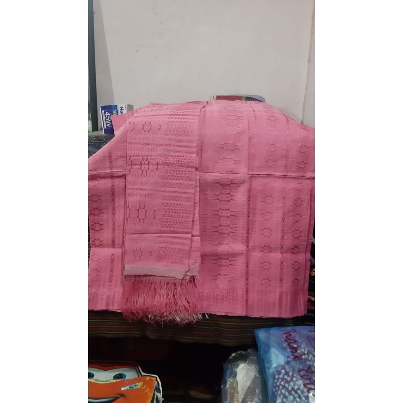 REKOMENDASI SONGKET PENGANTIN TUMTUMAN KLASIK PINK MERAH MUDA SARUNG PENGANTIN BATAK MEWAH PURADA PE