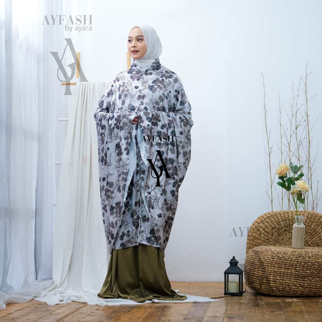 Mukena Zenia Army - Ayfash by Ayara