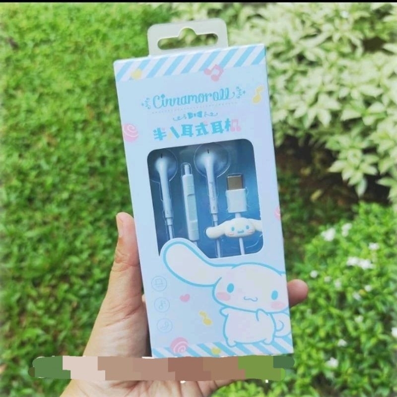 Miniso x Sanrio Cinnamoroll Headset Earphone Type-C 110cm