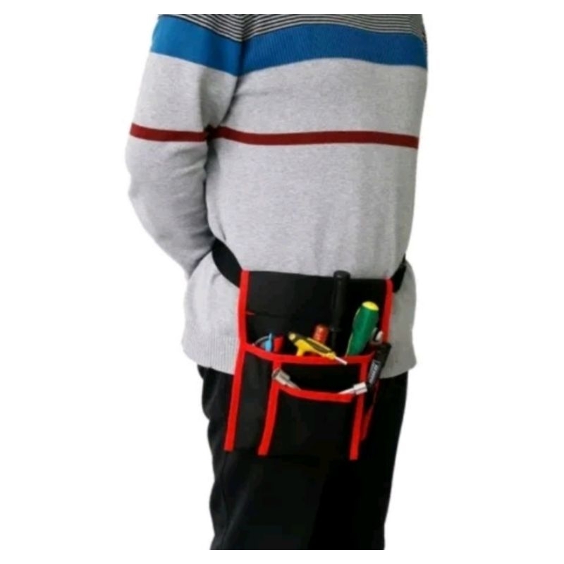 perkakas pinggang simpel/tas Tas Pinggang Perkakas Simpel untuk Kunci Teknisi, Serbaguna simpel/tas 