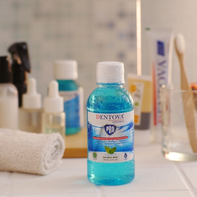 OBAT KUMUR PRO DENTOVA 220 ml / MOUTHRINSE Dentova