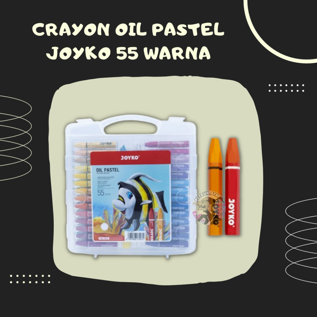 

[SET] CRAYON JOYKO 55 WARNA