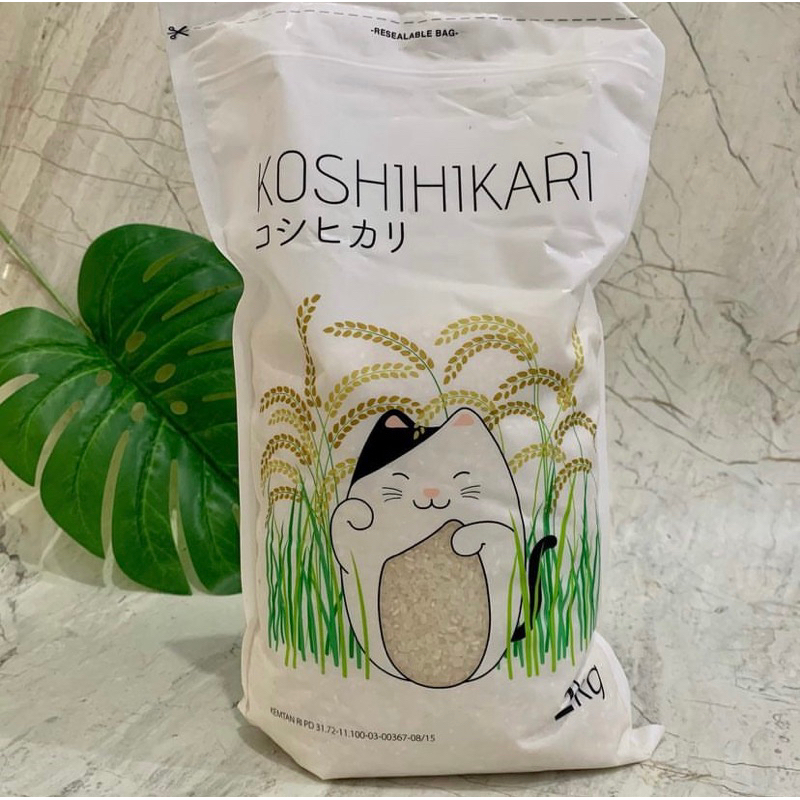 

Beras Japonica Koshihikari 2kg